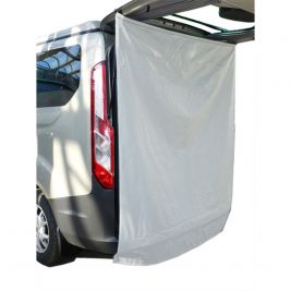 Duschvorhang für Heckklappe Campingbus