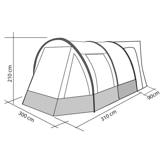 Tente Tour Action 7 mâts - REIMO TENT TECHNOLOGY