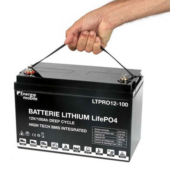lithiumbatterie 100Ah für ausgebauten Kastenwagen mobile Energie