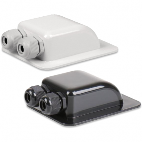 passe toit double 38mm section câble 6/12mm