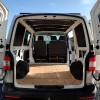 Kork-Isolierung für Fußboden von zum Wohnmobil ausgebautem Van