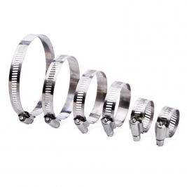 Stainless steel hose clamp