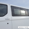 ventana corredera delantera izquierda Custom con apertura trasera