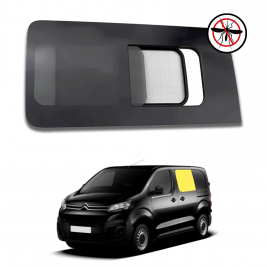 fenêtre coulissante avant gauche avec moustiquaire citroën jumpy