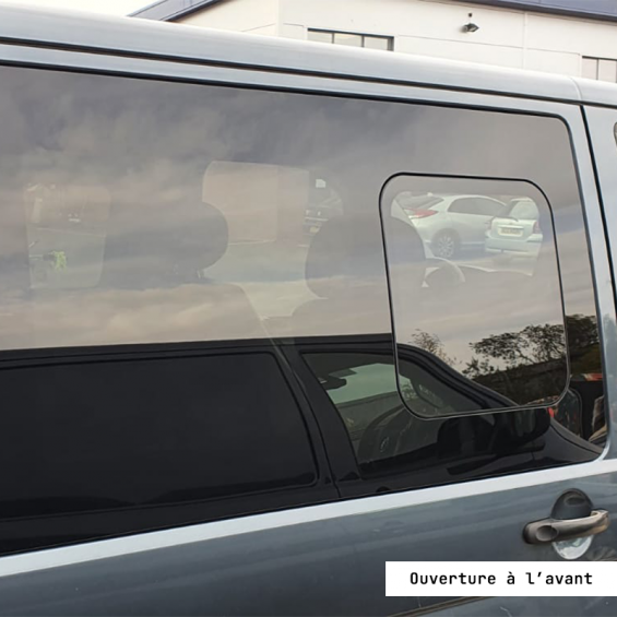 Flush-fitting sliding window front right Volkswagen T6
