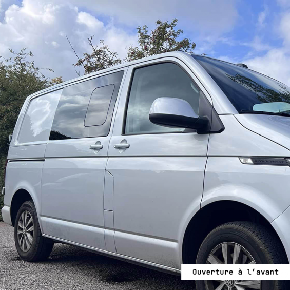 Flush-fitting sliding window front right Transporter 6