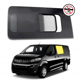 fenêtre coulissante avant gauche avec moustiquaire opel vivaro
