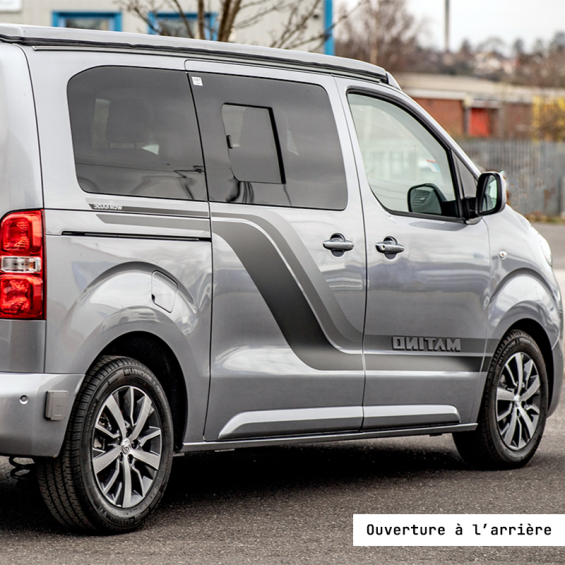 Front right sliding window with rear opening Proace