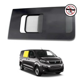 fenêtre coulissante avant droite avec moustiquaire peugeot expert