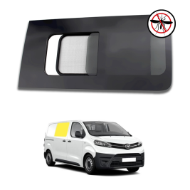 fenêtre coulissante avant droite avec moustiquaire toyota proace