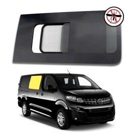fenêtre coulissante avant droite avec moustiquaire opel vivaro