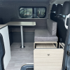 lit banquette 140 cm avec housses suédine