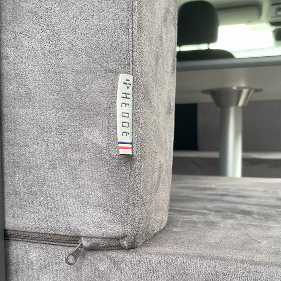 housses suédine lit banquette 140 cm