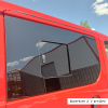Right sliding panoramic window with rear opening NV 200