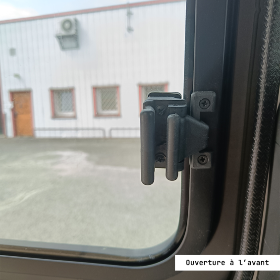 Cierre interior ventana lateral corredera delantera izquierda Transit Custom