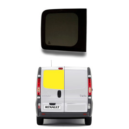 Fenêtre arrière gauche porte battante pour Renault Trafic 2