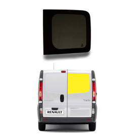 Fenêtre arrière droite porte battante pour Renault Trafic 2