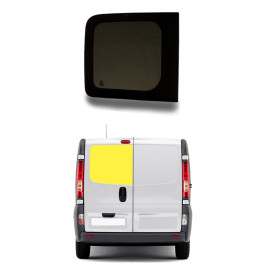 Hinteres linkes Fenster Flügeltüren für Opel Vivaro 2001