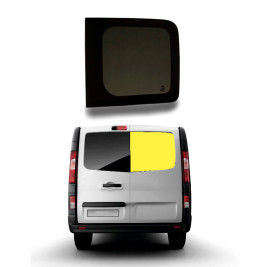 Ventana trasera derecha puertas batientes para Opel Vivaro (de 2014 a 2019)
