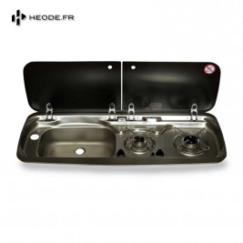 combinado dometic HSG 2370 L doble fuego y fregadero a la izquierda para camper