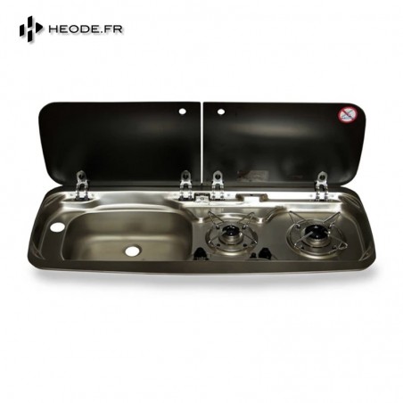 Combiné Dometic double feux et evier fourgon aménagé
