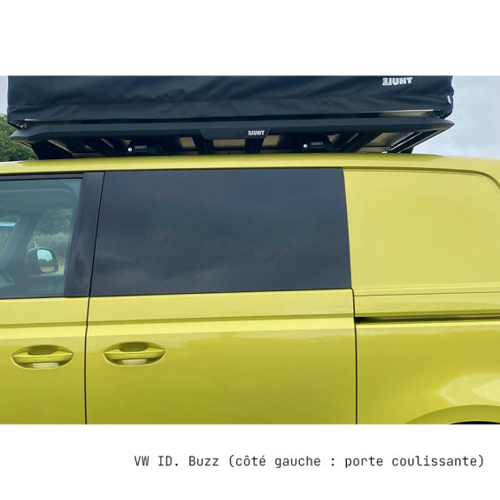 vitre fixe pour porte coulissante gauche id buzz