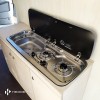 combinado dometic HSG 2370 L doble fuego y fregadero a la izquierda para camper