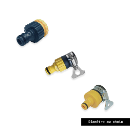 embout de robinet d'eau avec diamètre au choix de marque haba