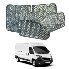 Kit rideaux isolants cabine 3 pièces - Peugeot Boxer (Depuis 2006)