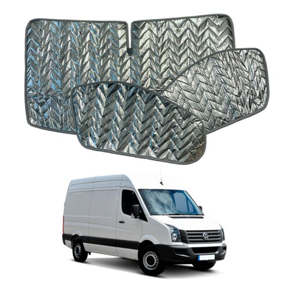 Kit rideaux isolants cabine 3 pièces - VW Crafter (2006-2017)