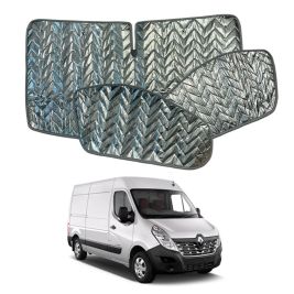Kit rideaux isolants cabine 3 pièces - Renault Master (Depuis 2010)
