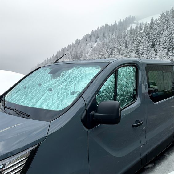 Kit cortinas aislantes cabina 3 piezas - VW Crafter (Desde 2017)