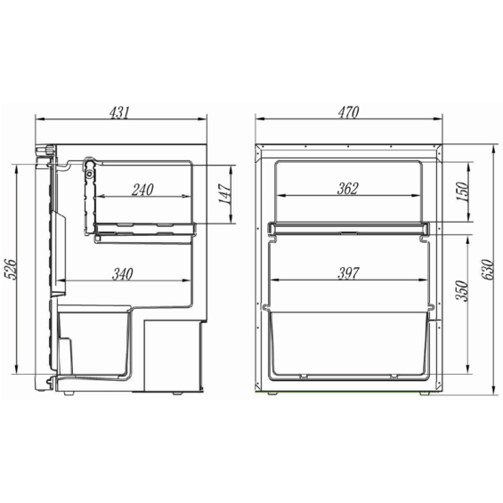 dimensions MC-65L