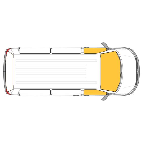 Kit cortinas aislantes cabina 3 piezas - Peugeot Boxer (Desde 2006)