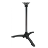 Removable 3-leg stand for transportable table in converted van