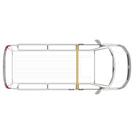 Verdunkelungsvorhang zur Kabinentrennung - Expert / Jumpy / Vivaro / Proace (Ab 2016)