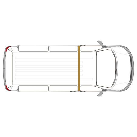 Rideau occultant de séparation de cabine - Expert / Jumpy / Vivaro / Proace (Depuis 2016)