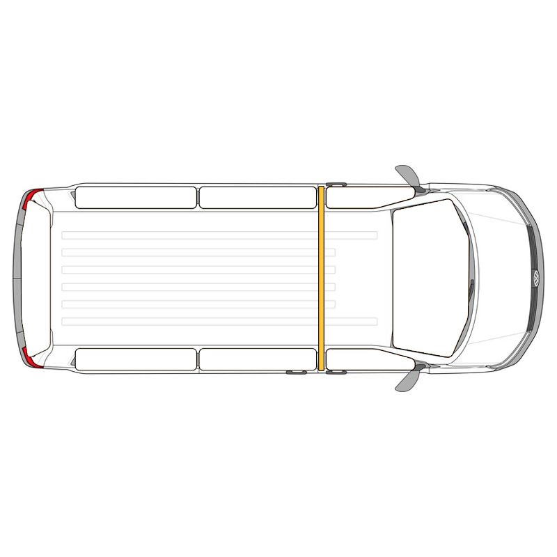 Cortina opaca de separación de cabina - Renault Master (Desde 2010)