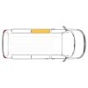 Blackout curtain for front left window - Mercedes Sprinter (From 2006)