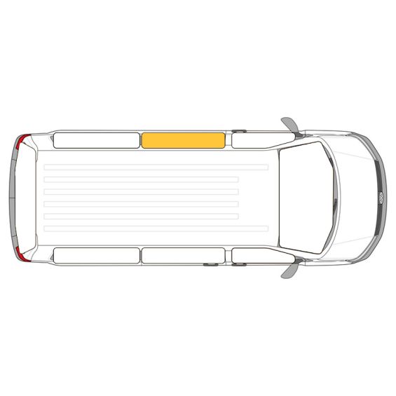 Blackout curtain left front window Mercedes Vito (From 2014)