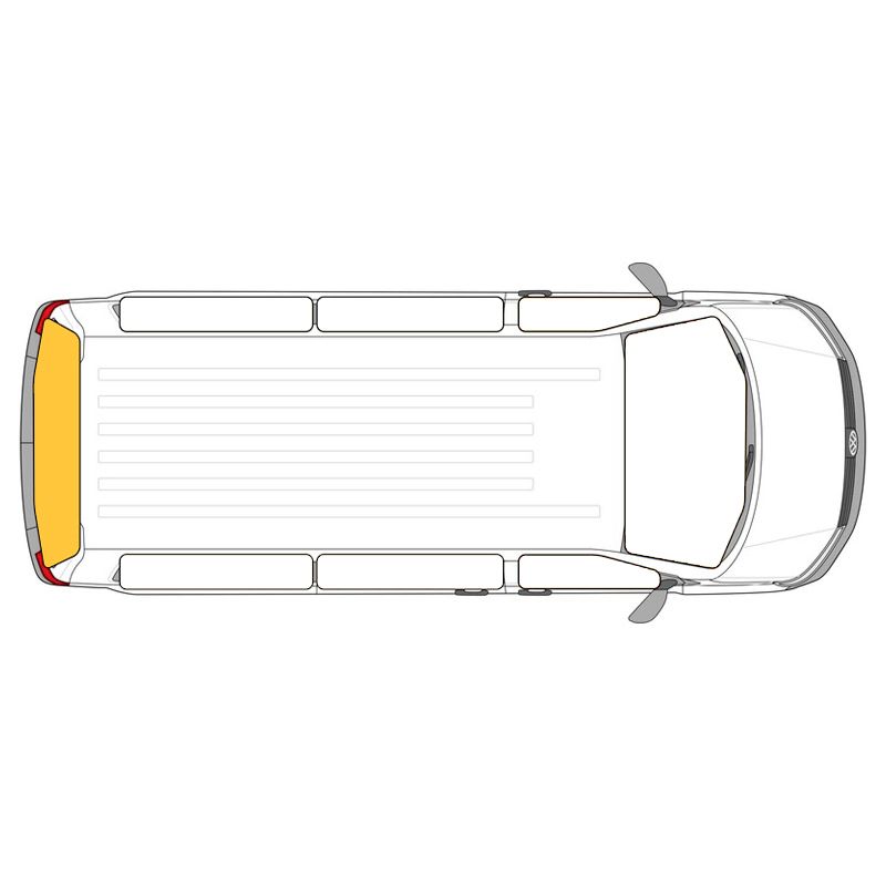 Blackout curtain for tailgate - Mercedes Vito (From 2014)