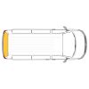 Blackout curtain tailgate for Mercedes Vito