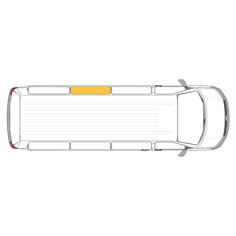 Cortina opaca para ventana central izquierda - VW Crafter (Desde 2017)