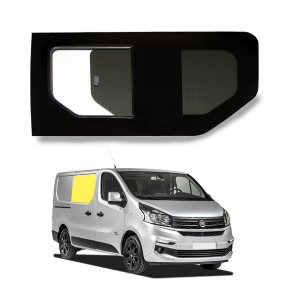 fenêtre coulissante avant droite avec ouverture arrière fiat talento