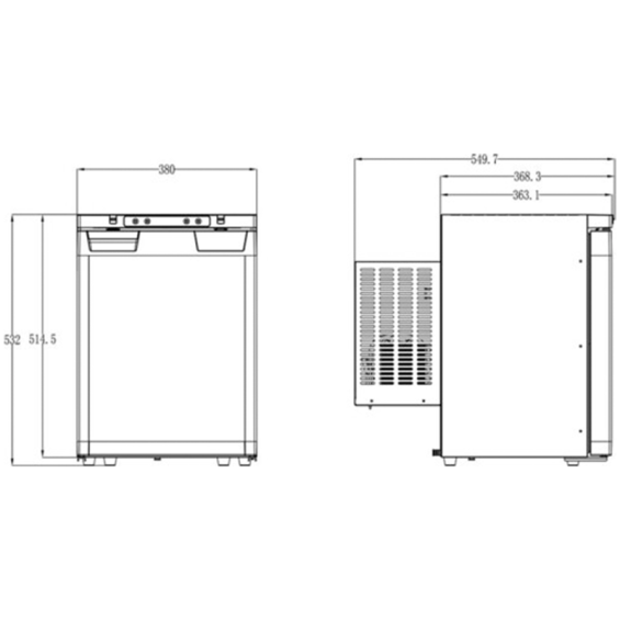 dimensions LR40L carbest