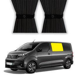 rideau occultant fenêtre avant gauche expert, jumpy, proace, vivaro