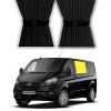 Verdunkelungsvorhänge linke Seitenwand Ford Transit Custom ab 2013