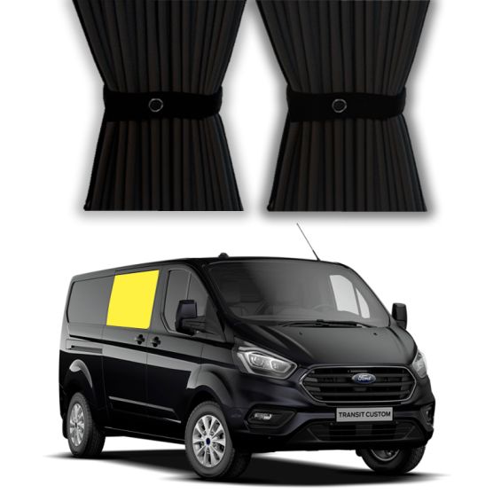 rideaux occultants porte coulissante droite ford transit custom 2013