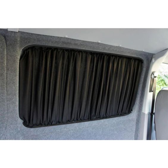 Black blackout curtains for van