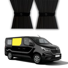 Cortinas opacas puerta corredera derecha Renault Trafic 3